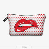 Multicolor Pattern Cosmetics Pouch