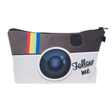 Multicolor Pattern Cosmetics Pouch