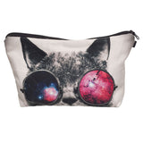 Multicolor Pattern Cosmetics Pouch