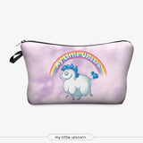 Multicolor Pattern Cosmetics Pouch