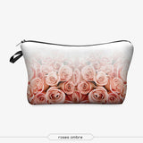 Multicolor Pattern Cosmetics Pouch