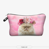 Multicolor Pattern Cosmetics Pouch