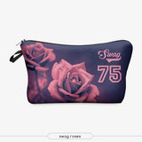 Multicolor Pattern Cosmetics Pouch