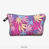 Multicolor Pattern Cosmetics Pouch