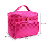 Striped Pattern Beauty Bag