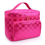 Striped Pattern Beauty Bag
