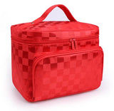 Striped Pattern Beauty Bag