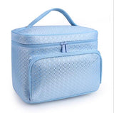 Striped Pattern Beauty Bag