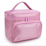 Striped Pattern Beauty Bag