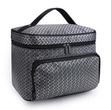 Striped Pattern Beauty Bag