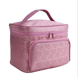 Striped Pattern Beauty Bag