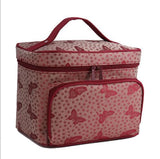 Striped Pattern Beauty Bag