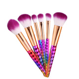Unicorn Makeup Brushes Set