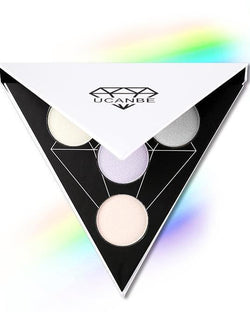 Triangle Glitter Eyeshadow Palette