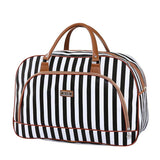 Leather Waterproof Print Luggage