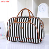 Leather Waterproof Print Luggage