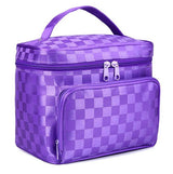 Striped Pattern Beauty Bag