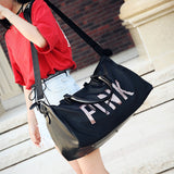 Pink Sequins Duffle Bag