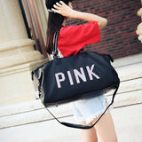 Pink Sequins Duffle Bag