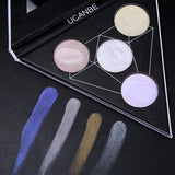 Triangle Glitter Eyeshadow Palette