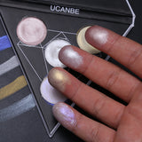 Triangle Glitter Eyeshadow Palette