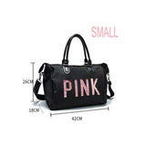 Pink Sequins Duffle Bag