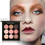 Earth Tone Shimmer Eyeshadow Palette