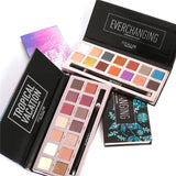 Matte Eyeshadow Palette with Brush