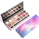 Matte Eyeshadow Palette with Brush