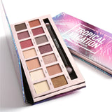 Matte Eyeshadow Palette with Brush