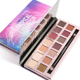Matte Eyeshadow Palette with Brush