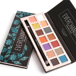 Matte Eyeshadow Palette with Brush