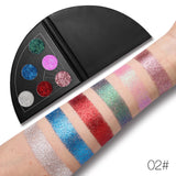 Glitter Matte Eyeshadow Makeup