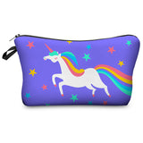 Multicolor Pattern Cosmetics Pouch
