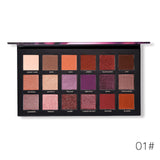 Natural  Matte Eye Shadow with Brush
