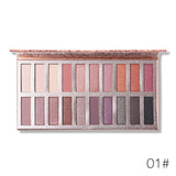 Natural  Matte Eye Shadow with Brush