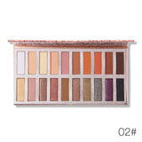 Natural  Matte Eye Shadow with Brush